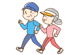 take a walkのイラスト